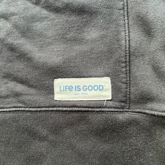 Life is Good Cotton Crew Sweatshirt - Picture 2 of 8
